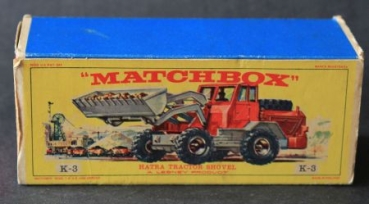 Matchbox Hatra Tractor Shovel 1970 Original Leerbox (4778)